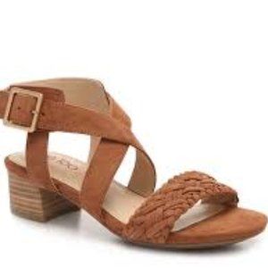 Me too suede straps sandals